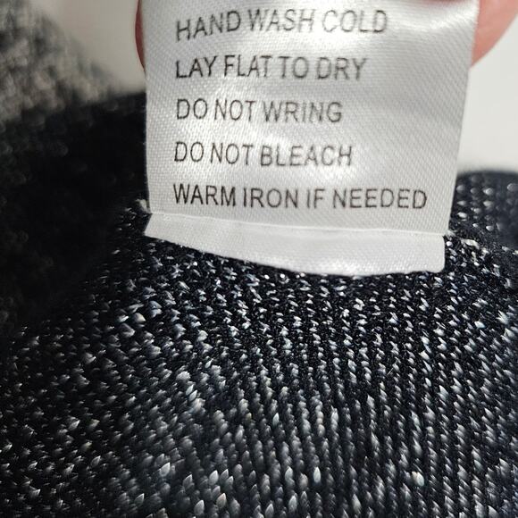 Fontana Cold Shoulder Long Tunic or Short Dress Back & Metallic Silver S… - Picture 7 of 11